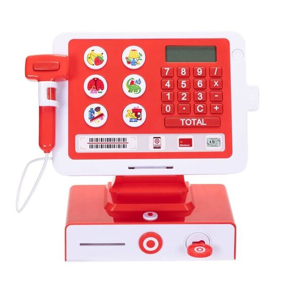 Perfectly Cute - Target Cash Register + Coins, Play Credit Card, Gr Red - Picture 3 of 13